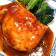 ルクエDEカジキの粒マスタード焼き