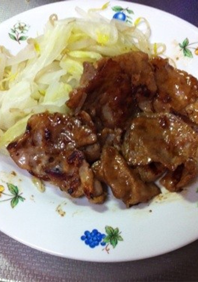 王子大好き 甘ったれ 豚肉生姜焼き‼-レシピのメイン写真