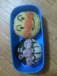 アンパンマン・バイキンマン弁当-レシピのメイン写真