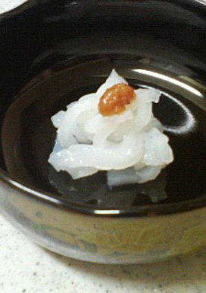 イカのフルーツ梅肉あえ-レシピのメイン写真