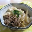 子供完食☆旬の新玉ねぎをたっぷり!肉豆腐