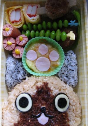 ☆キャラ弁　モンハン・アイルー☆-レシピのメイン写真
