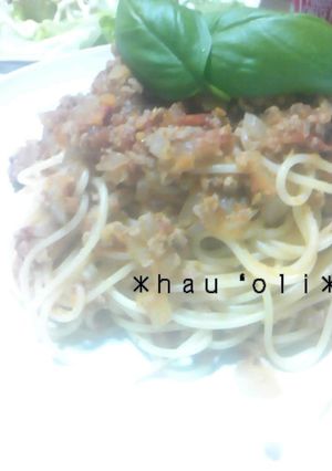 簡単手作りパスタ♡ボロネーゼ-レシピのメイン写真