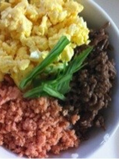 三色そぼろ丼-レシピのメイン写真