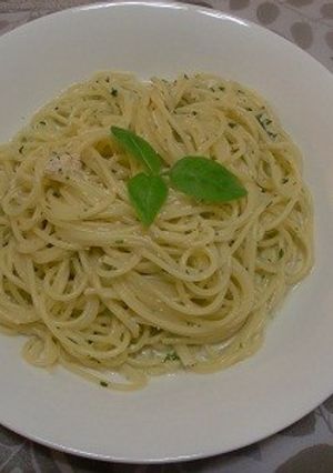 バジルと明太子のクリーミーパスタ-レシピのメイン写真