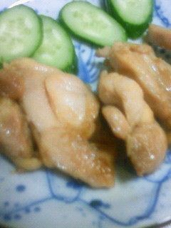 ノンオイル☆はちみつ鶏肉照り焼き-レシピのメイン写真