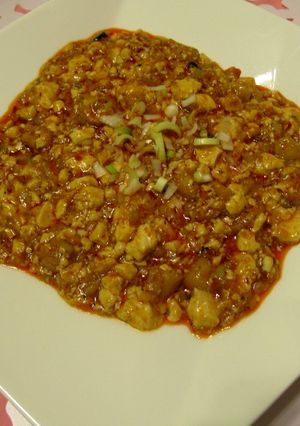 簡単！エビとホタテの☆海鮮・麻婆豆腐☆-レシピのメイン写真