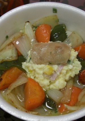 ポテサラ&グラッセ麺-レシピのメイン写真