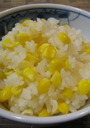 とうもろこしの炊き込みご飯-レシピのメイン写真