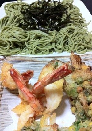 海老天麩羅と旬野菜のかき揚げ☆-レシピのメイン写真