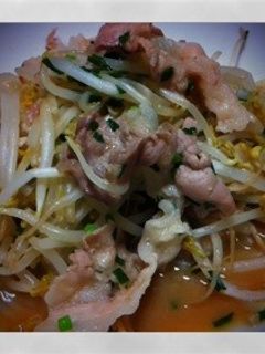 もやしと豚肉の味噌炒め-レシピのメイン写真