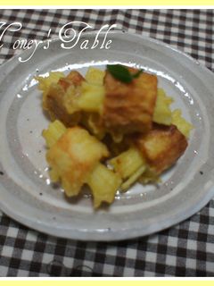 お弁当に☆ちくわとおじゃがのカレー天ぷら-レシピのメイン写真