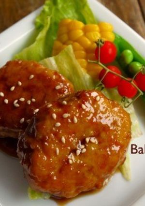 豆腐とエノキのふわふわ鶏ハンバーグ-レシピのメイン写真