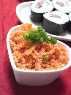 人参とたらこのまさご和え-レシピのメイン写真