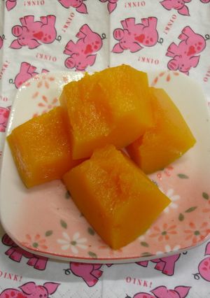 黄色のおかず☆かぼちゃの甘煮-レシピのメイン写真