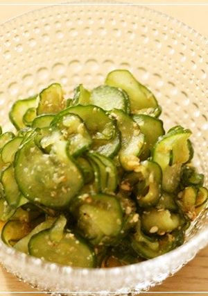 ＊胡瓜のゴマ酢和え＊-レシピのメイン写真