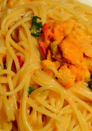 生うにとフレッシュトマトのスパゲッティ-レシピのメイン写真