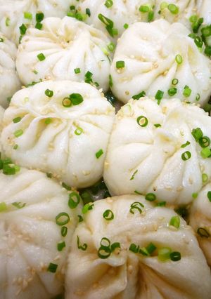 ✿人見人愛の煎包～～蒸し焼き肉まん♪-レシピのメイン写真