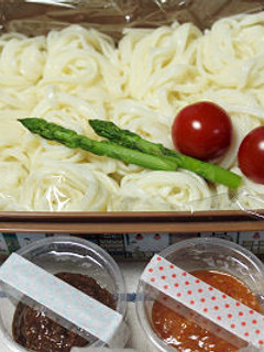 運動会のお弁当~冷やしうどん-レシピのメイン写真