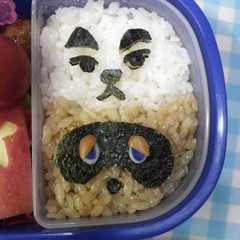 รูปของ キャラ弁☆どうぶつの森☆とたけけ＆たぬ吉