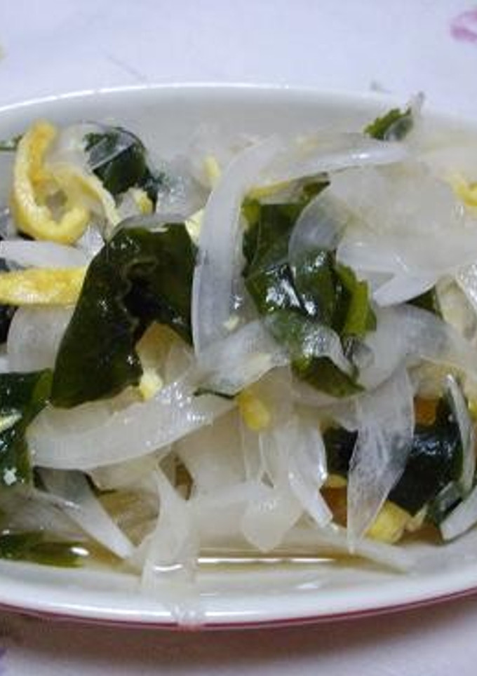 わかめと新玉ねぎの酢の物-レシピのメイン写真
