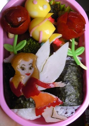 キャラ弁 ティンカーベル ロゼッタ-レシピのメイン写真