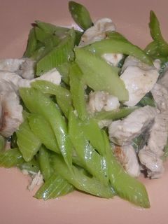 豚肉とセロリのあっさり炒め-レシピのメイン写真