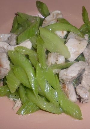 豚肉とセロリのあっさり炒め-レシピのメイン写真