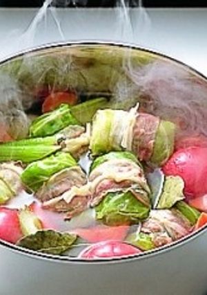 ロールキャベツと野菜のスープ煮-レシピのメイン写真