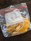 国産レモンの皮（冷凍保存）