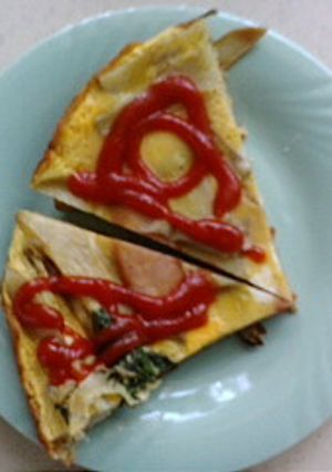 あり合わせ野菜のキッシュ風-レシピのメイン写真
