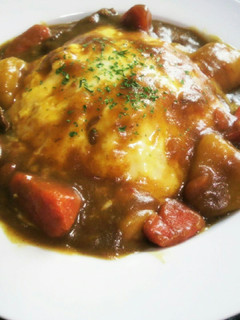 ランチに♪チーズとろとろ オムカレー-レシピのメイン写真
