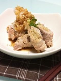 さっぱり♪えのきの豚肉巻き-レシピのメイン写真