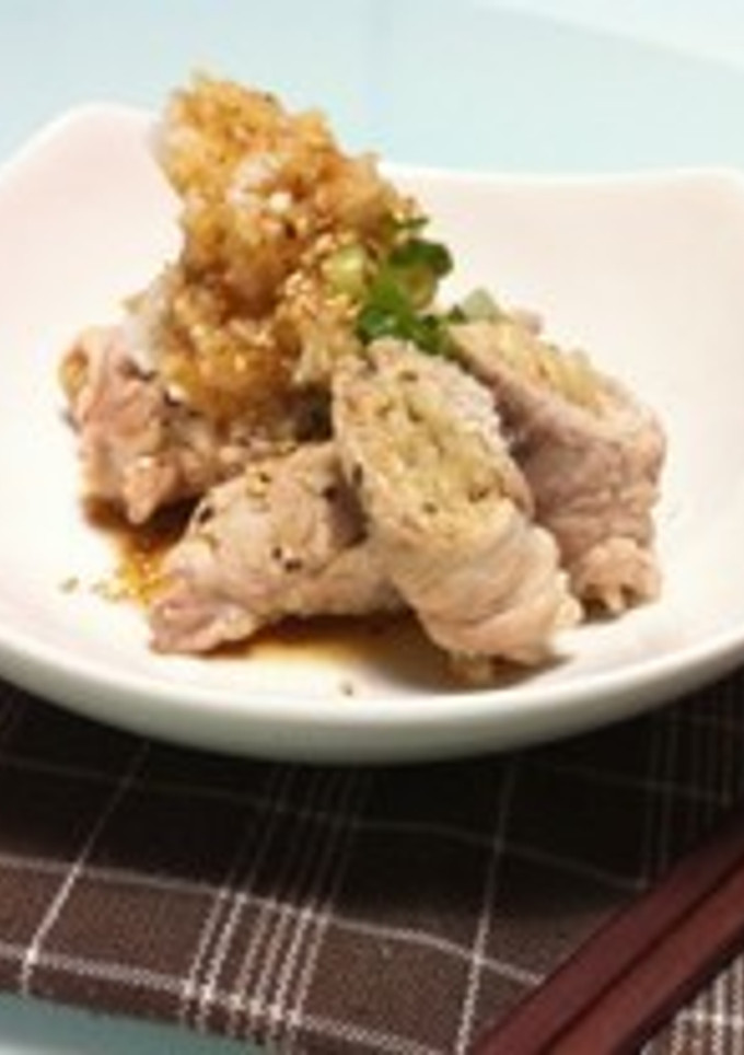 さっぱり♪えのきの豚肉巻き-レシピのメイン写真