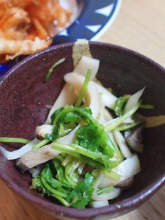 あと1品に★水菜とエリンギの柚子胡椒和え-レシピのメイン写真