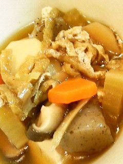 けんちん汁☆翌日はうどん-レシピのメイン写真