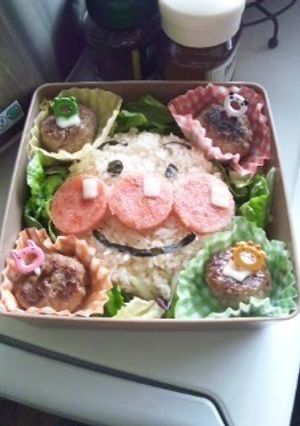 簡単なキャラ弁-レシピのメイン写真