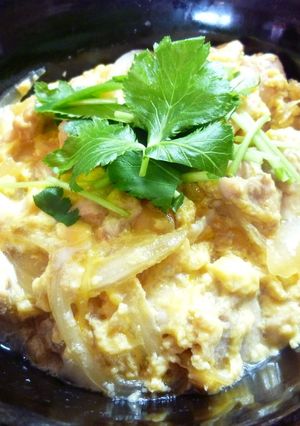 夫の大好きな親子丼（*´▽`*)-レシピのメイン写真