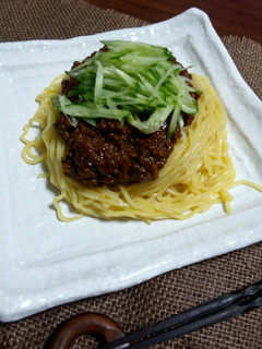 ジャージャー麺(肉みそ) -レシピのメイン写真