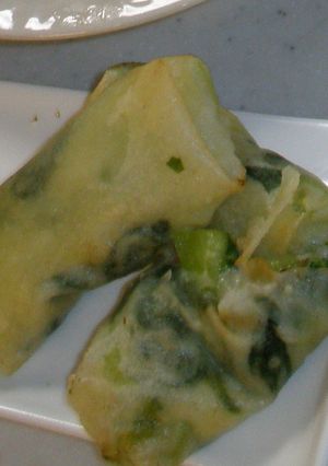 ちんげん菜のクリーム春巻き-レシピのメイン写真