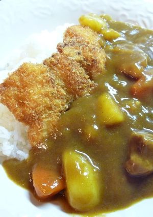 チキンカツカレーｐ(*^-^*)ｑ-レシピのメイン写真