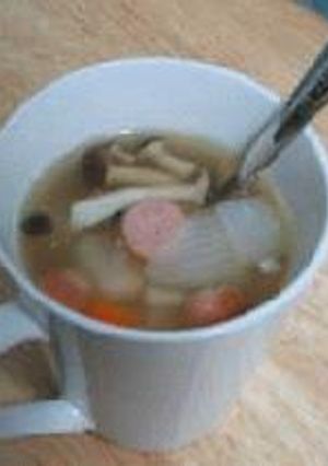ほっとする味・野菜のチキンスープ-レシピのメイン写真