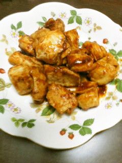 豆板甜麺コチュジャンのウマ辛鶏ムネ炒め-レシピのメイン写真