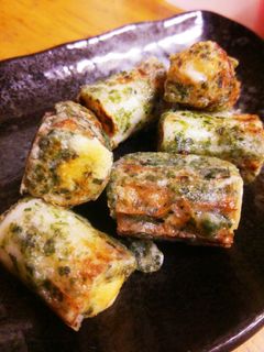 お弁当に♪チーズ入り竹輪の磯部焼き-レシピのメイン写真