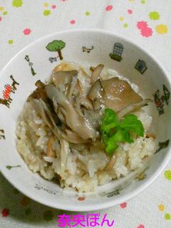 こく旨☆炒めきのこの炊き込みご飯♪-レシピのメイン写真