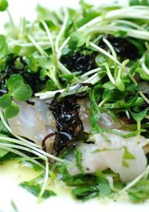 白身魚と塩こんぶのサラダ-レシピのメイン写真