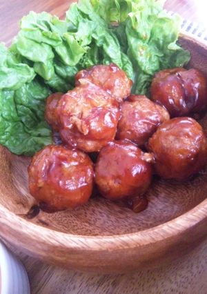 子供だいすき甘酢の肉団子-レシピのメイン写真