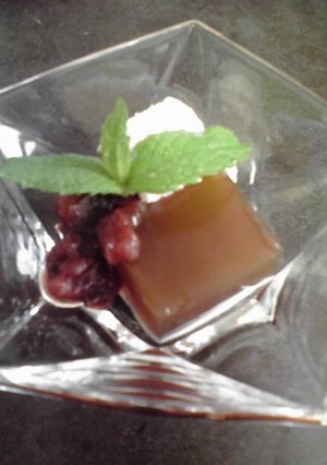 麦茶ゼリー-レシピのメイン写真