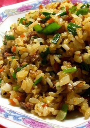 ニラとひき肉の中華風ドライカレー-レシピのメイン写真