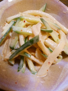 大根のキムチマヨ♡サラダ-レシピのメイン写真
